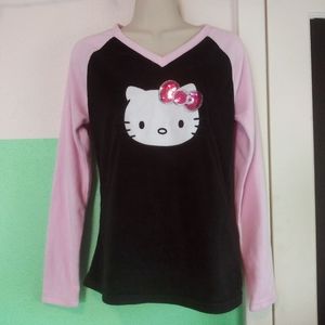 Sanrio Hello Kitty Pajama Top Small New With Tag